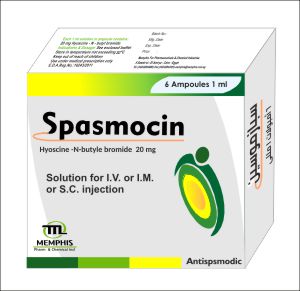 Spasmocin 1 ml 6 amp